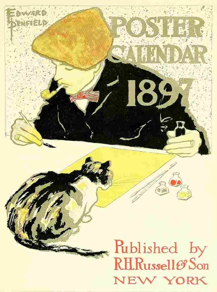 Penfield Edward 1913 Calendar 1897 A4 Photo Print