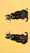 Penfield Edward 1913 Cat silhouettes A4 Photo Print