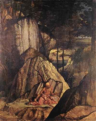 Penitent St Jerome WGA  A4 Photo Print