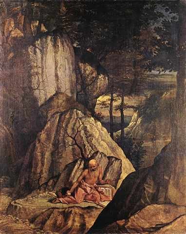 Penitent St Jerome Wg A4 Photo Print