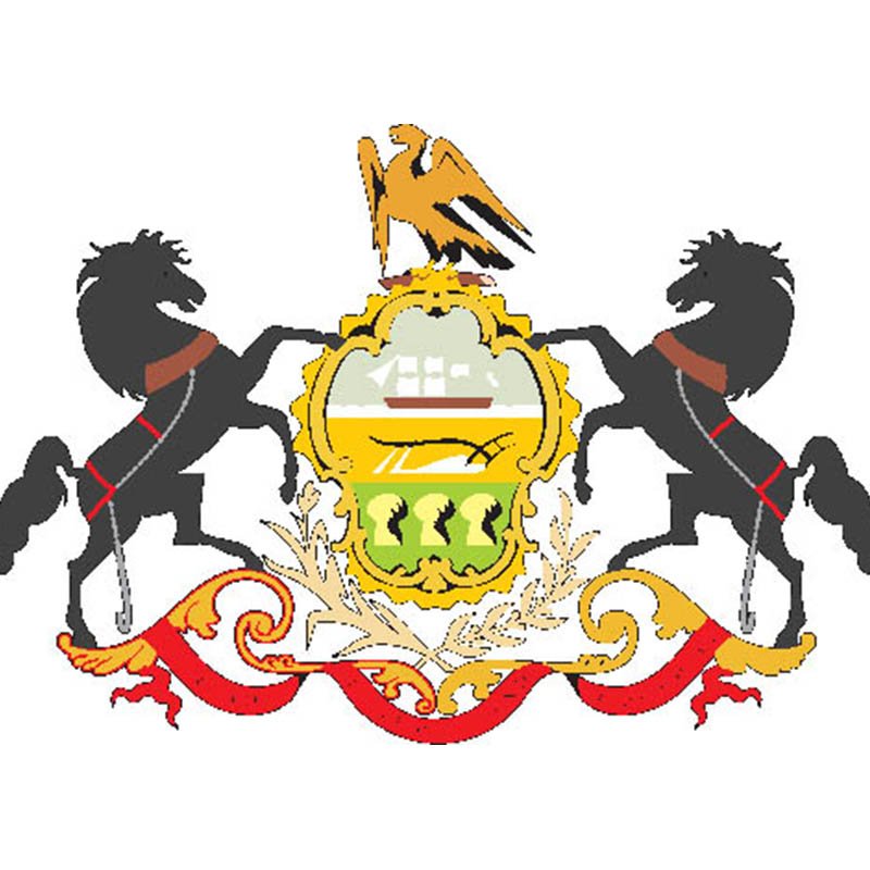 Pennsylvania Coat Of Arms N5408 A4 Photo Print