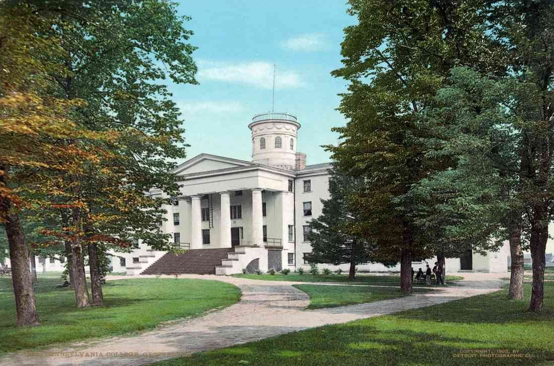 Pennsylvania College Gettysburg 18248u A4 Photo Print