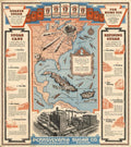 Pennsylvania Sugar Supply Vintage Retro Advert Poster