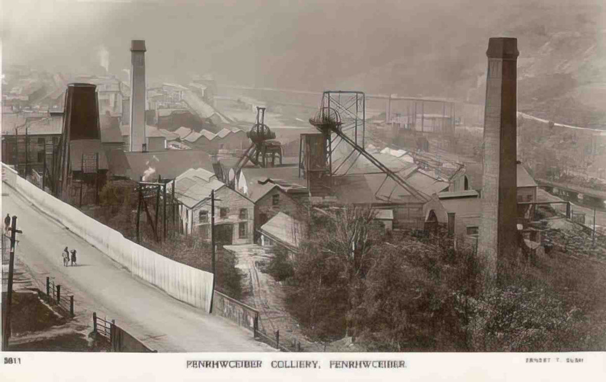 Penrhiwceiber Penrhiwceiber Colliery IV Vintage A4 Photo Print