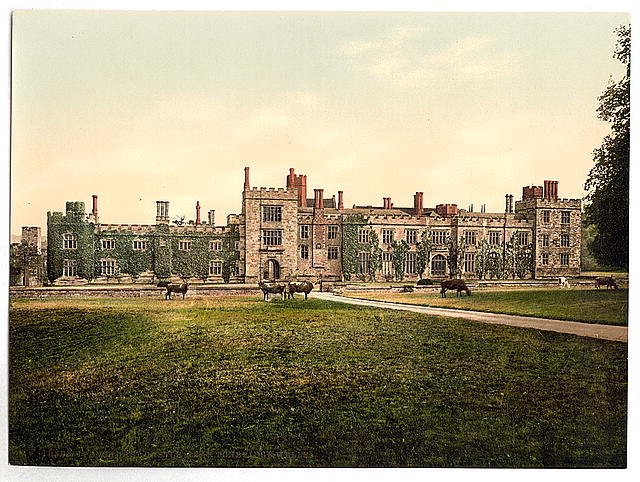 Penshurst Castle Tunbridge Wells Vintage A4 Photo Print