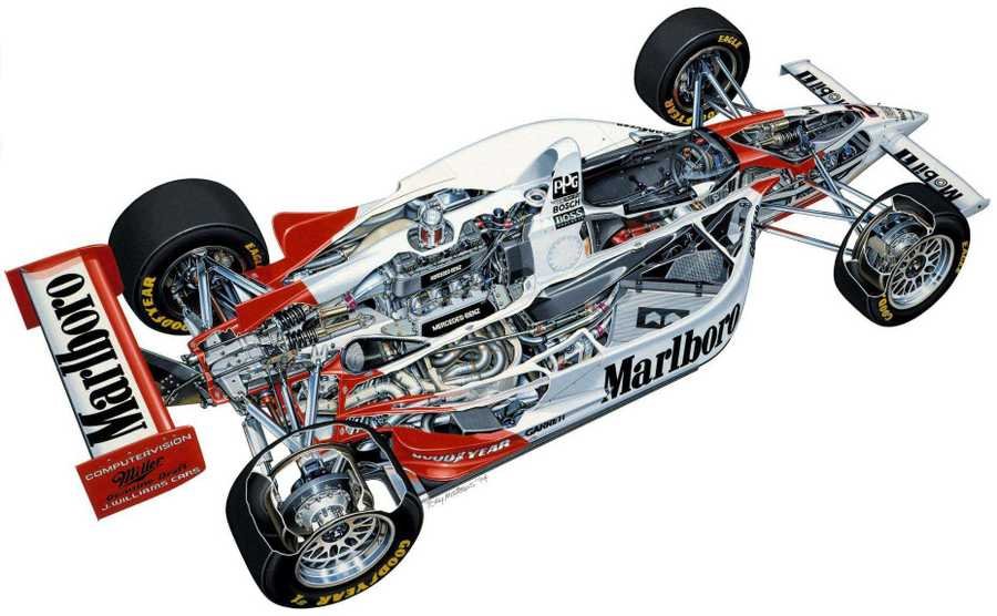 Penske PC23 cutaway A4 Photo Print
