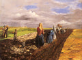 Pentelei Molnar Janos The Potato Harvest Art A4 Photo Print