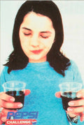 Pepsi Challenge Cups 1990s Vintage Retro Advert