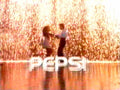 Pepsi Dancing Silhouette 1980s Vintage Retro Advert