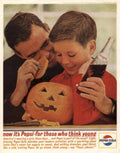 Pepsi Jack Lantern 1960s Vintage Retro Advert