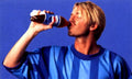 Pepsi Soccer Blue 1990s Vintage Retro Advert