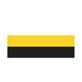 Perak State Flag N5149 A4 Photo Print