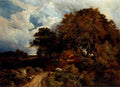 Percy Sidney Percy The Road Across The Common A4 Photo Print