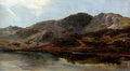 Percy Sidney Richard Landscape With Lake And Mountains Beyond A4 Photo Print