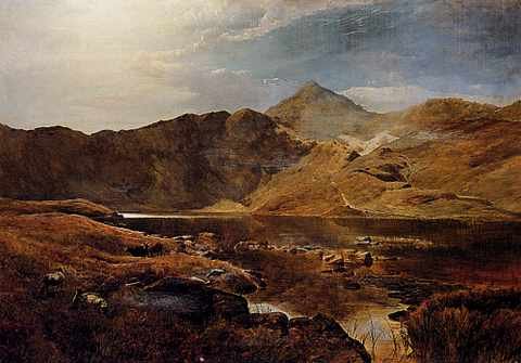 Percy Sidney Richard Williams Cattle And Sheep In Scottish Highland Landscape A4 Photo Print