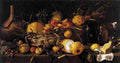 Pereda Antonio De Still Life With Fruit A4 Photo Print