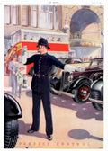Perfect Control Police 1930s Vintage Retro Advert Poster