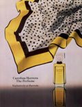 Perfume Scarf Herrera 1980s Vintage Retro Advert