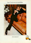 Perfume Tuxedo Globe 1970s Vintage Retro Advert