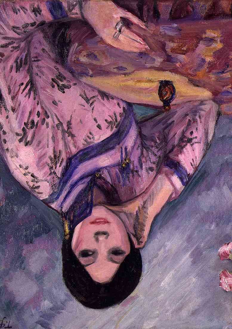 Perfume by Fujishima Takeji National Museum of Modern Art Tokyo crop A4 Photo Print