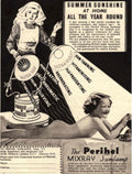 Perihiel Mixray Sunlamp 1930s Vintage Retro Advert Poster