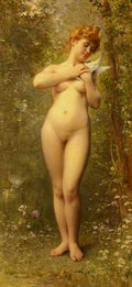 Perrault Leon Jean Basile Venus A La Colombe A4 Photo Print