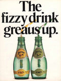 Perrier Bottles Fizz 1980s Vintage Retro Advert