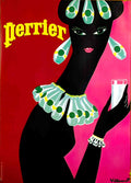 PerrierNecklace Advert A4 Photo Print