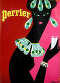 PerrierNecklace Vintage Advert A4 Photo Print