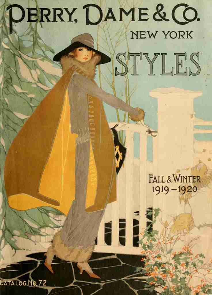 Perry Dame & Co Catalogue 1919 20 1 Cover A4 Photo Print