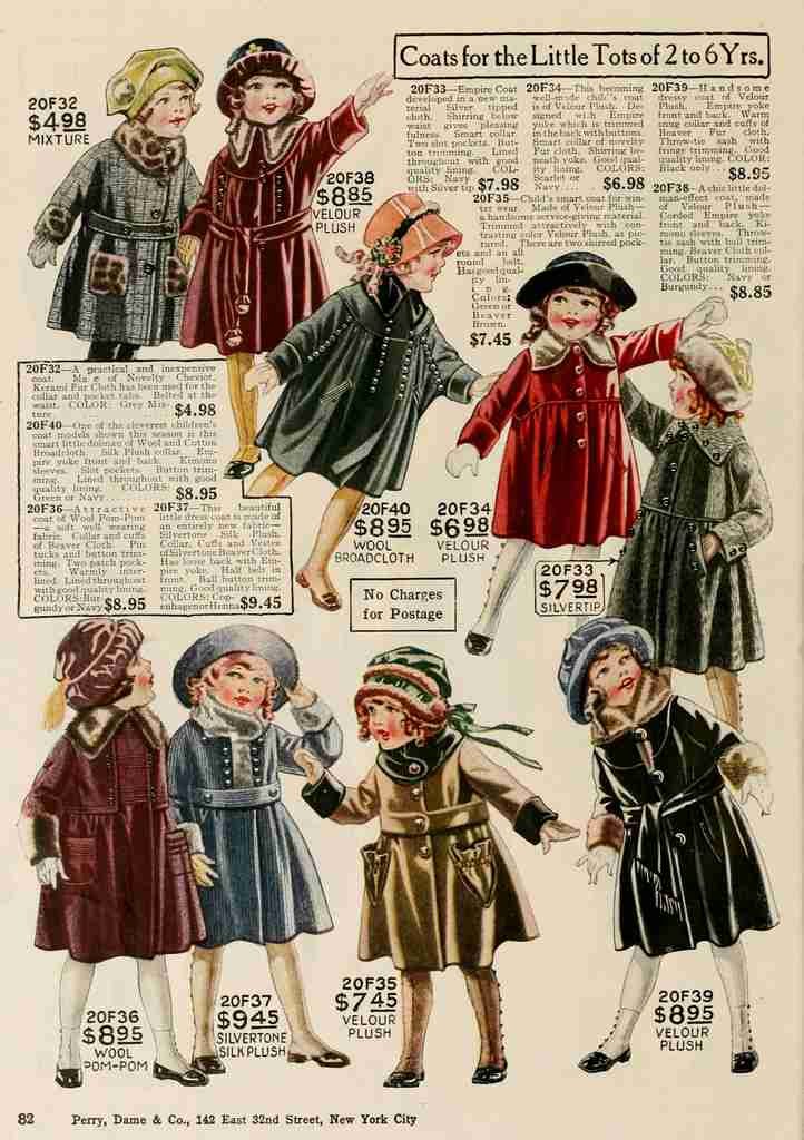 Perry Dame & Co Catalogue 1919 20 15 A4 Photo Print