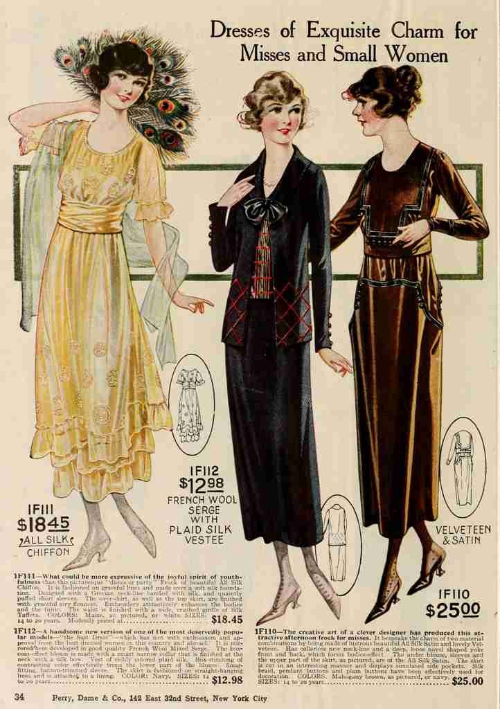 Perry Dame & Co Catalogue 1919 20 9 A4 Photo Print
