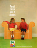 Persil Sofa Girls 1980s Vintage Retro Advert