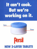 Persil Tablets Cares 1990s Vintage Retro Advert