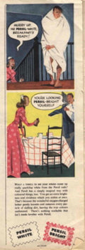 Persil White Breakfasts 1940s Vintage Retro Advert Poster