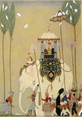 Personnages De Comedie Beautiful Missous George Barbier crop A4 Photo Print
