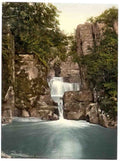 Perthshire Callander Bracklinn Falls and Bridge Vintage A4 Photo Print