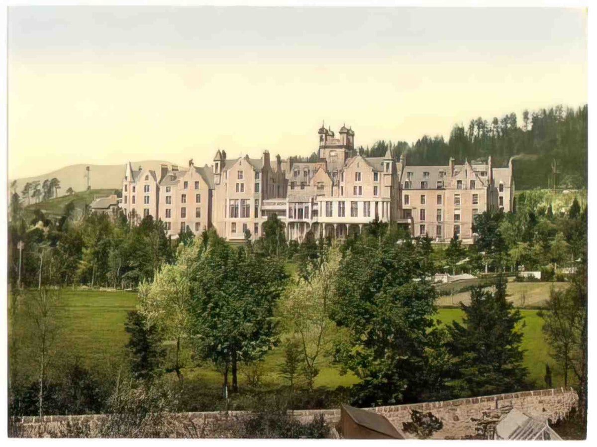 Perthshire Crieff Hydropathic Vintage A4 Photo Print