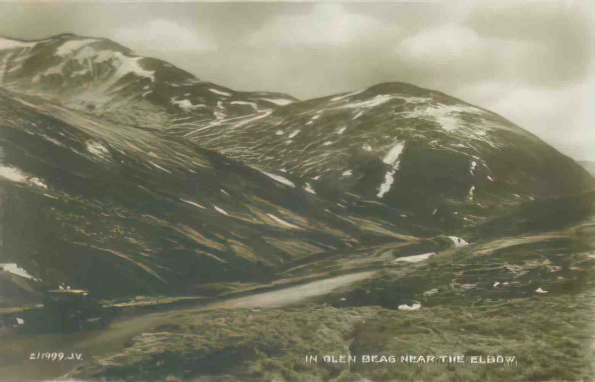 Perthshire Glen Beag Near the Elbow Vintage A4 Photo Print