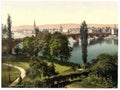 Perthshire Perth From Bridge End Vintage A4 Photo Print