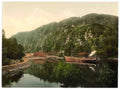 Perthshire Trossachs Lake Katrine Pier Vintage A4 Photo Print