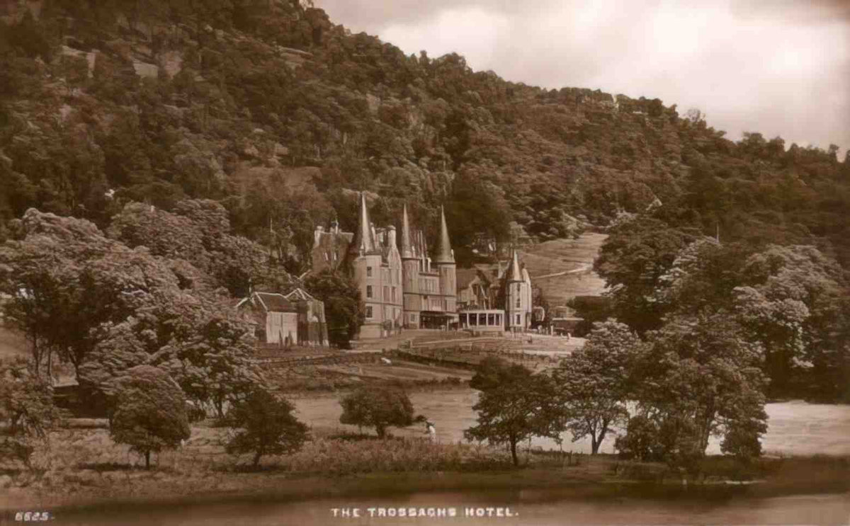 Perthshire Trossachs Trossachs Hotel 1930s Vintage A4 Photo Print