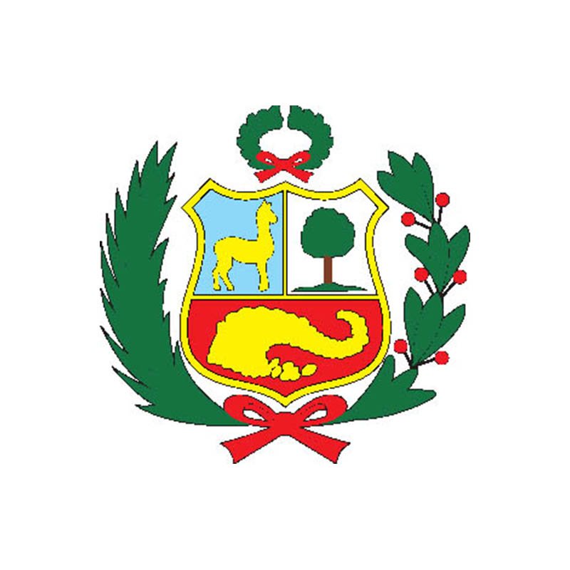 Peru Coat Of Arms N5075 A4 Photo Print