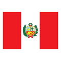 Peru Flag N5076 A4 Photo Print