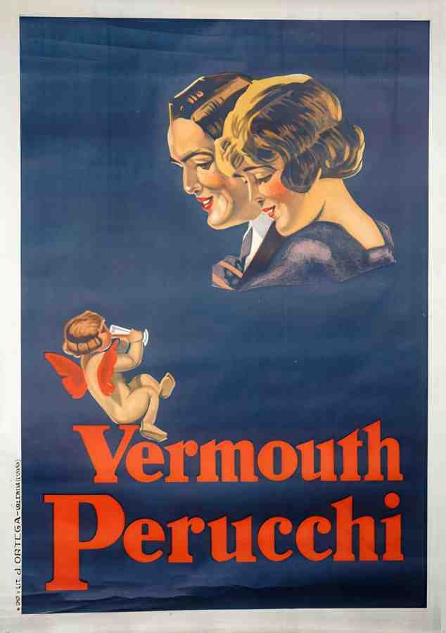 Perucchi Vintage Advert A4 Photo Print
