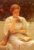 Perugini Charles In The Orangery A4 Photo Print