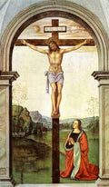 Perugino Crucifixion A4 Photo Print
