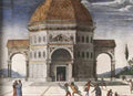 Perugino Pietro Christ Handing The Keys To St Peter 1481 2 Detail1 A4 Photo Print