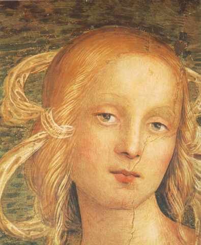 Perugino Pietro The Almighty With Prophets And Sybils 1500 Detail1 A4 Photo Print