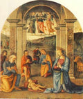 Perugino Pietro The Presepio 1498 A4 Photo Print